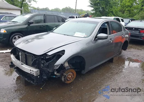 2012 Infiniti G37X z USA, uszkodzony, nr VIN JN1CV6ARXCM674672